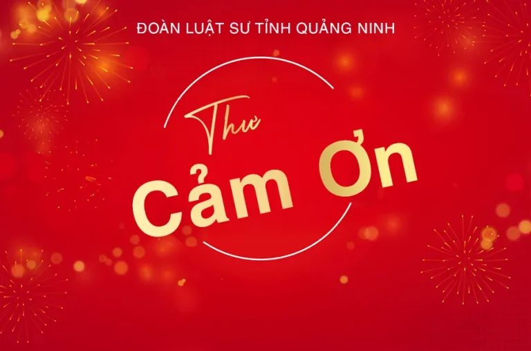 thư cảm ơn